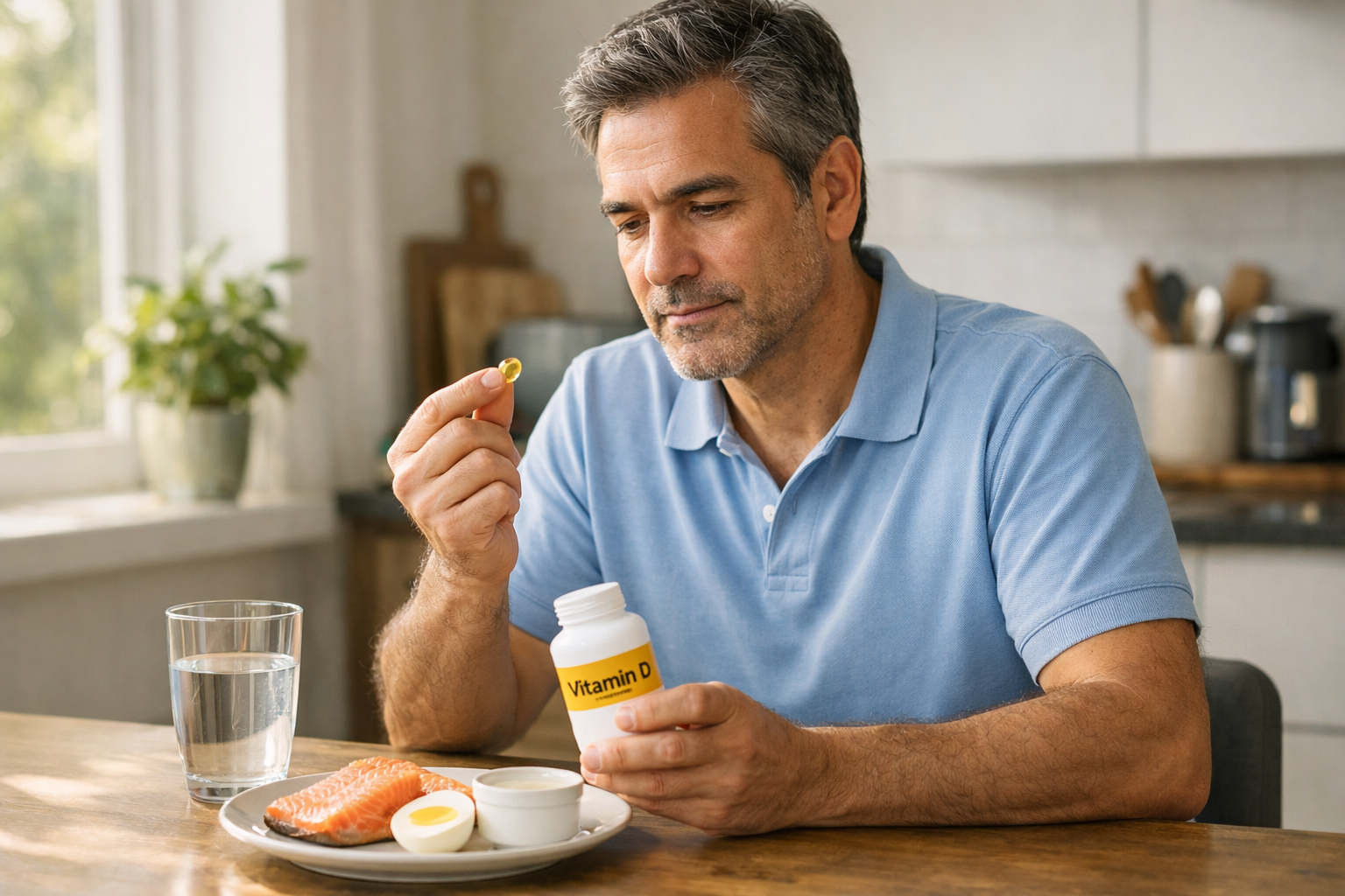 Vitamina D después de los 40: cuándo merece la pena suplementar (y cómo hacerlo bien)