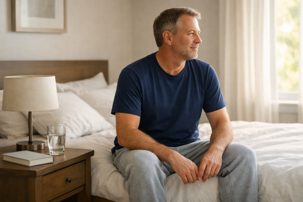 Dormiste ocho horas y sigues cansado: causas reales y soluciones para hombres +40