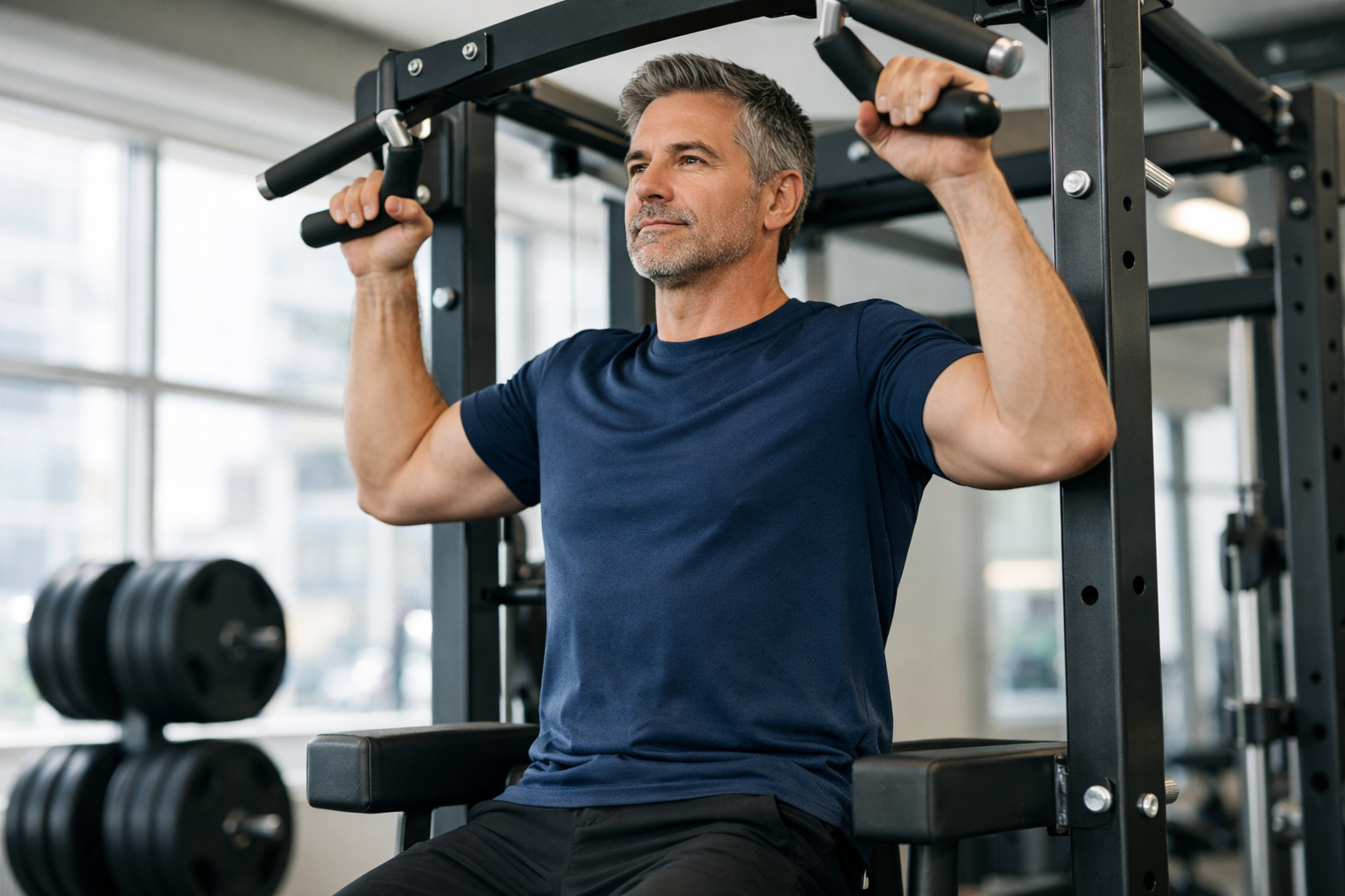 Cuándo empiezas a ver cambios si entrenas fuerza a partir de los 40