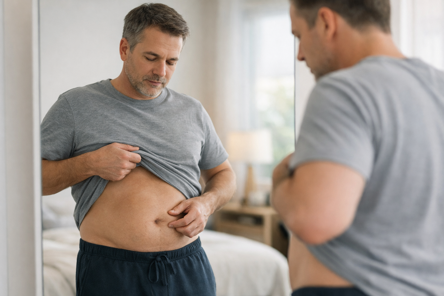 Por qué cada vez te cuesta más perder barriga aunque comas lo mismo