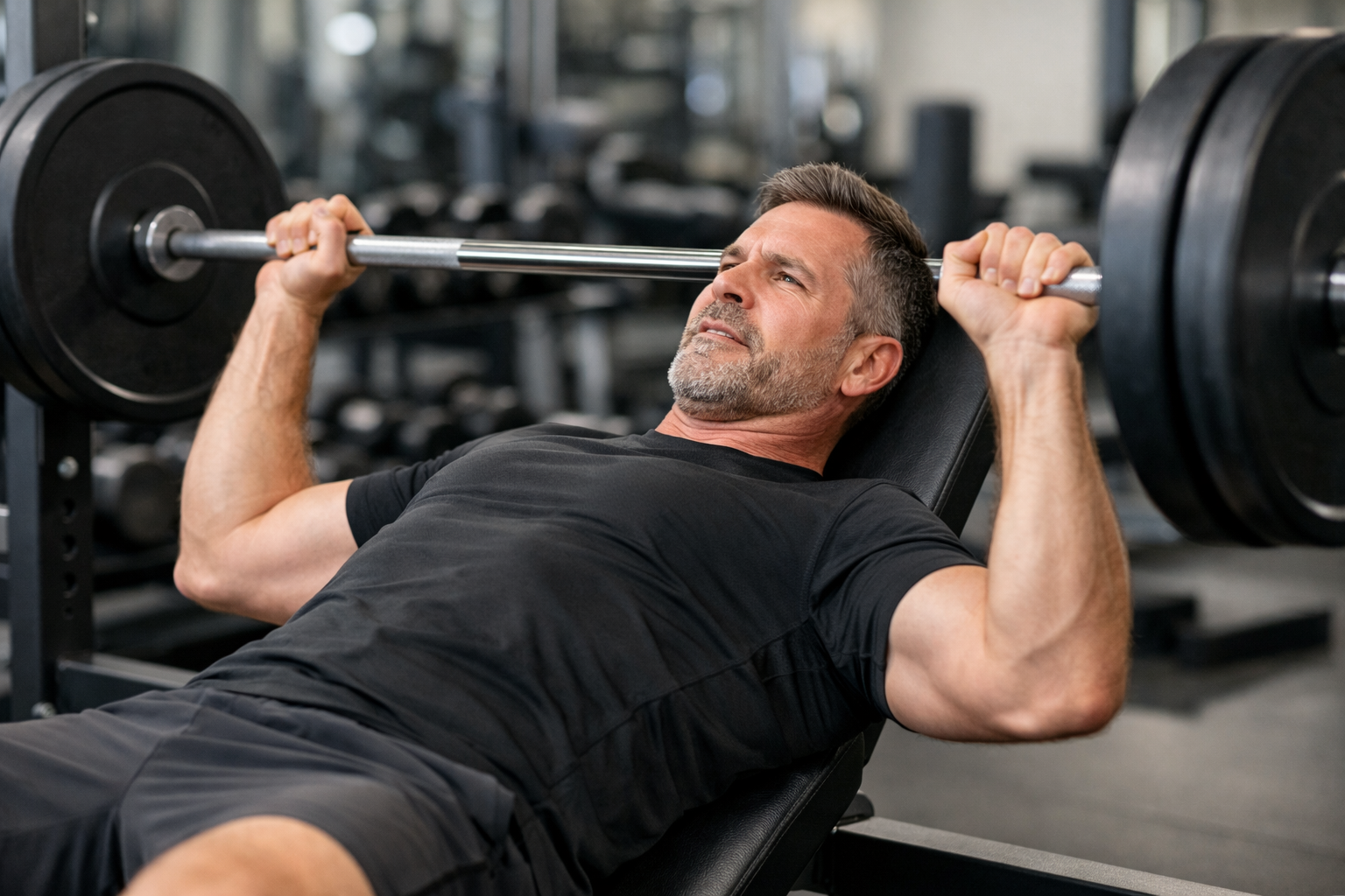 ¿Se puede ganar músculo entrenando solo dos días a la semana después de los 40?