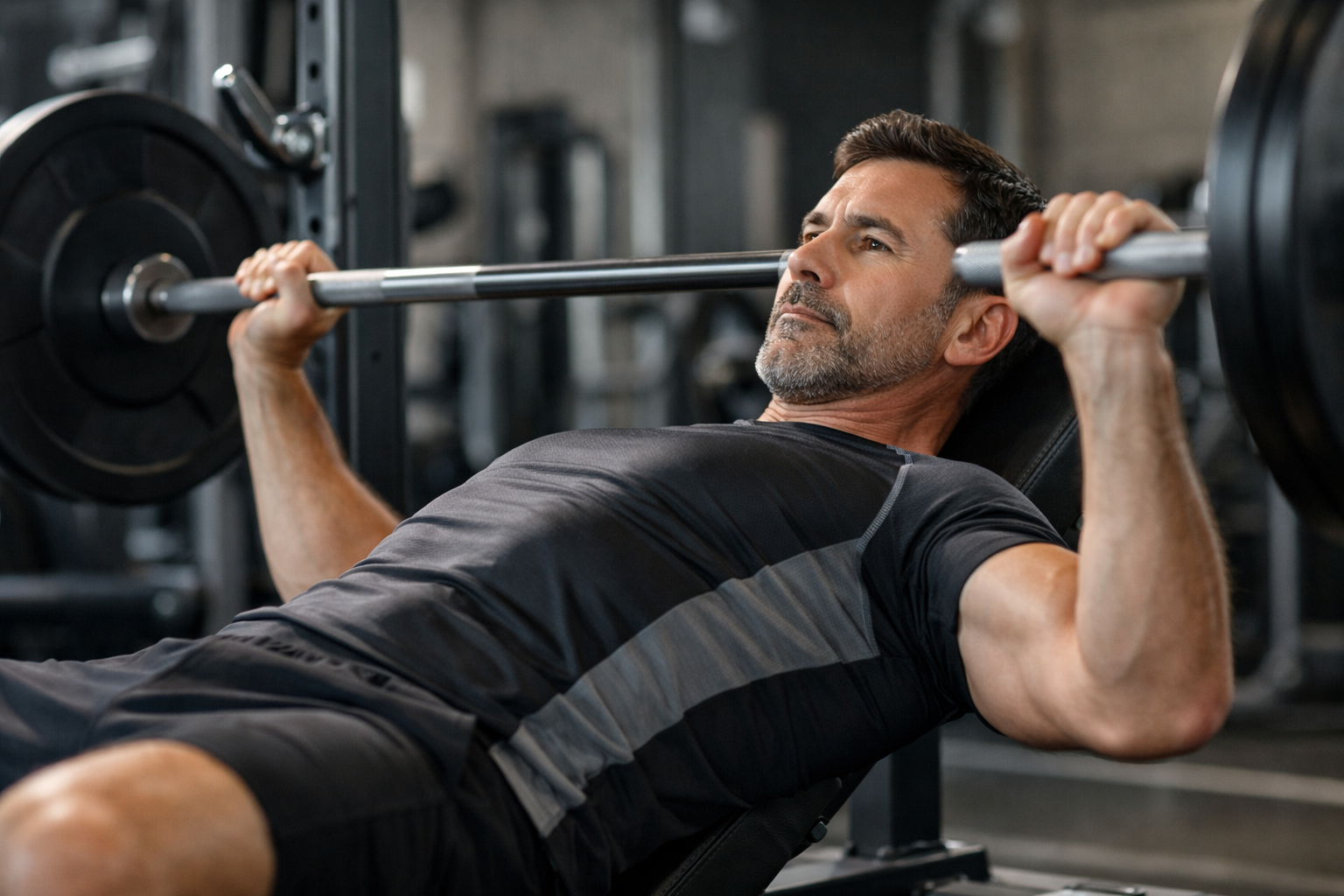 ¿Hay que entrenar hasta el fallo para ganar músculo después de los 40?