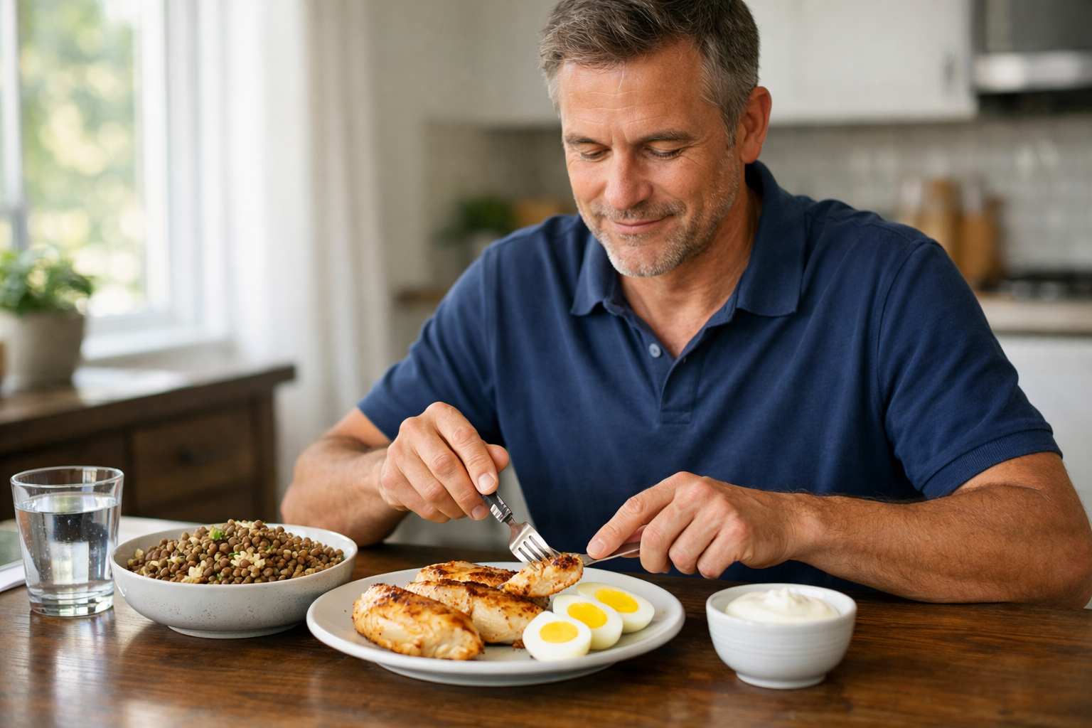 Cuánta proteína necesitas al día después de los 40 según tu objetivo y actividad