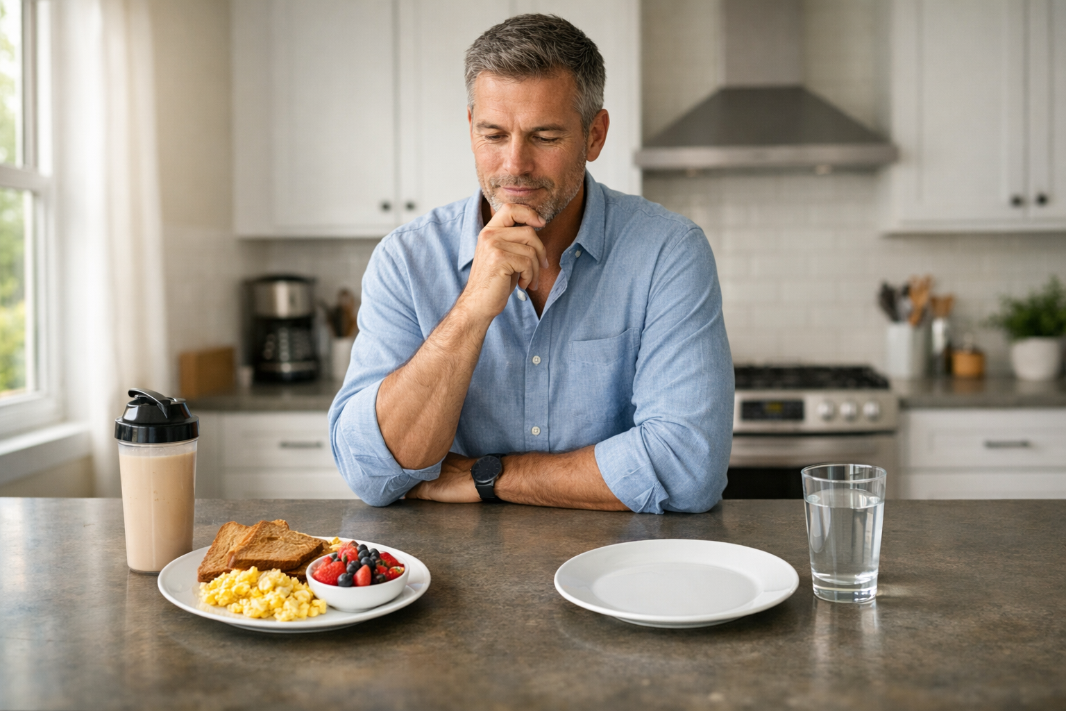 Cómo elegir entre desayuno o ayuno para perder grasa sin perder masa muscular